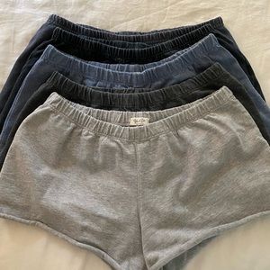 3 Brandy Melville Sweatshorts
